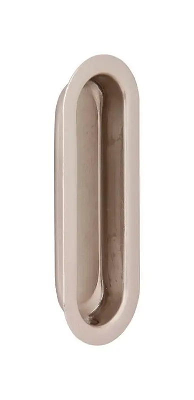 3-9/16 In. L Satin Nickel Brass Flush Pull - Model 223b15