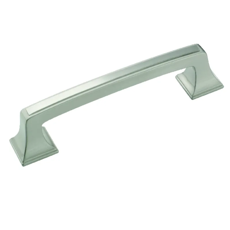 Amerock Traditional Arch Cabinet Pull 3-3/4 In. Satin Nickel Silver 1 Pk