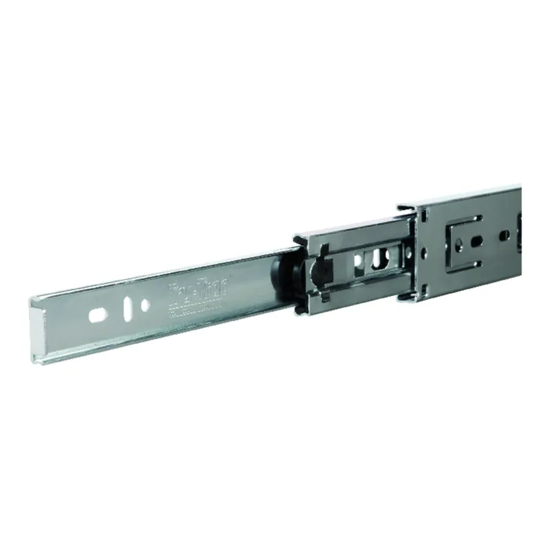 Knape & Vogt 16 In. L Steel Full Extension Drawer Slide 2 Pk
