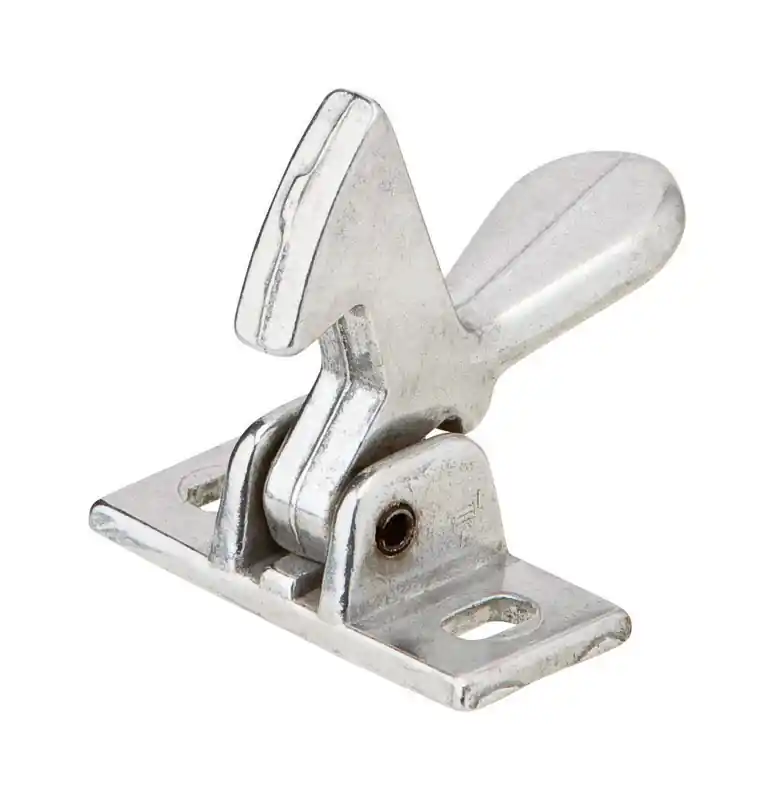 Sp2a92 Aluminum Cabinet Latch With 1-3/8 In X 5/8 In Plate And 13/16 In Strike