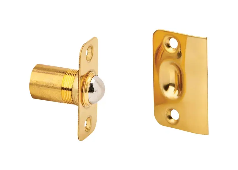 Brass Ball Catch 2.13 In. H X 1 In. W X 1.38 In. D Adjustable Heavy Duty