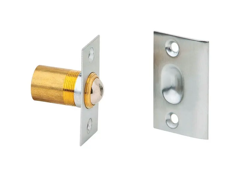 Polished Chrome Brass Ball Catch 2.13 In. H X 1 In. W X 1.38 In. D