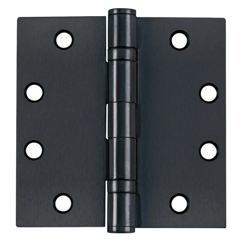 Tell 4.5 In. L Matte Door Hinge 3 Pk