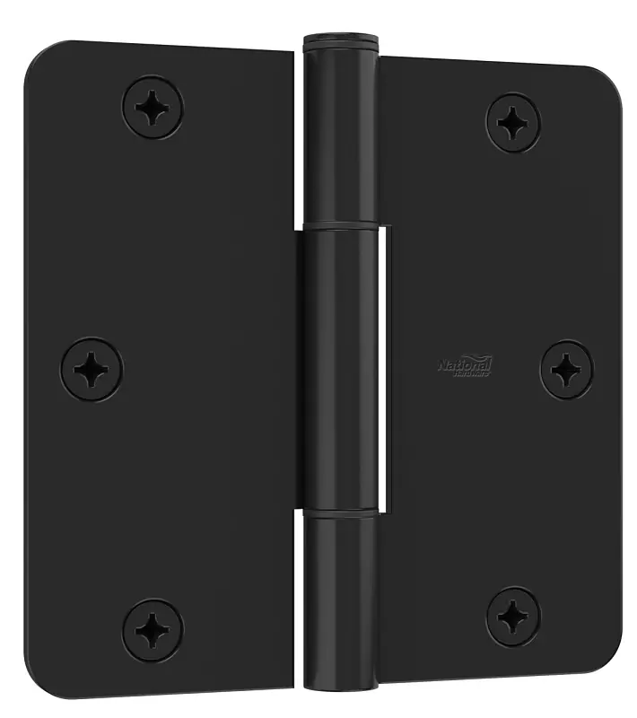 National Hardware Squeak Guard 3.5 In. L Matte Door Hinge 3 Pk