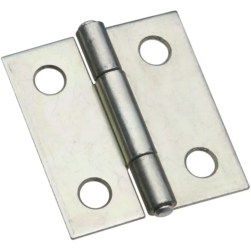 National Hardware 1-1/2 In. L Zinc-Plated Door Hinge 2 Pk