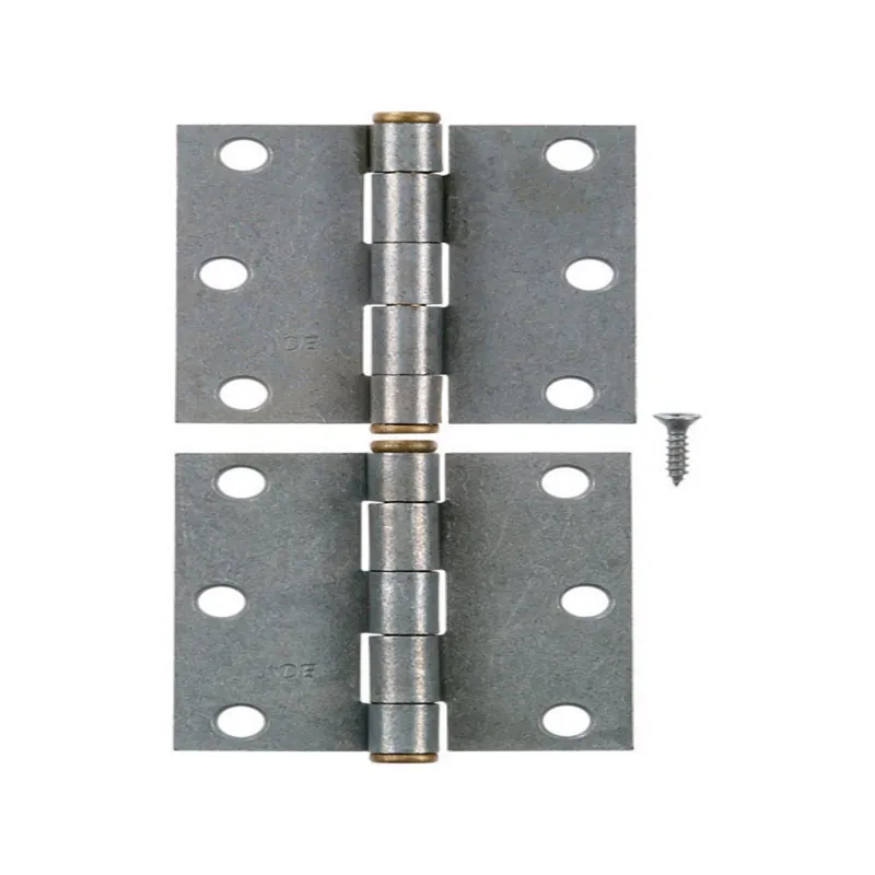 Ace 3 In. L Galvanized Broad Hinge 2 Pk