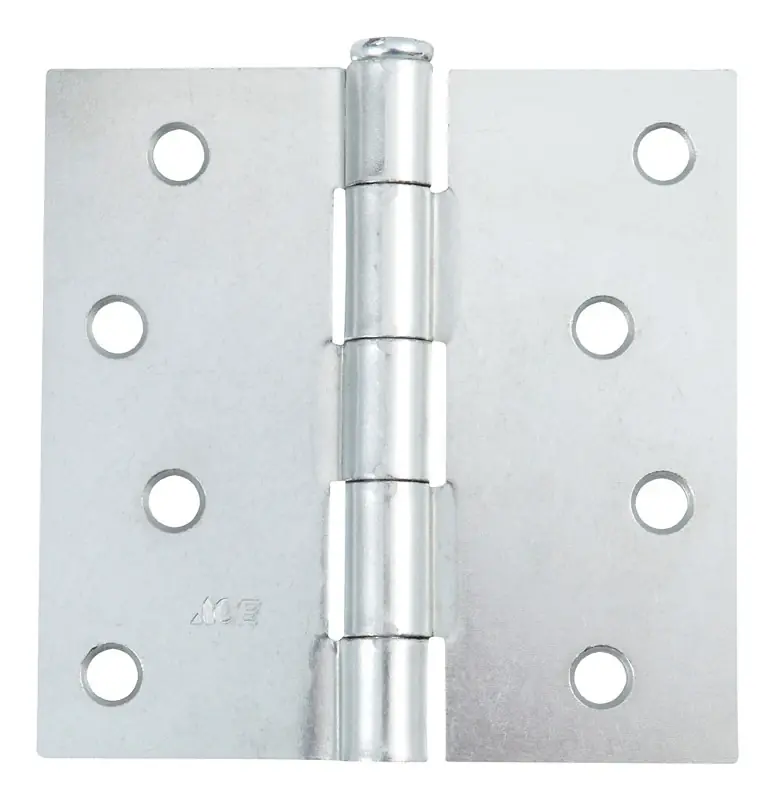 Ace 4 In. L Zinc-Plated Steel Door Hinge 1 Pk