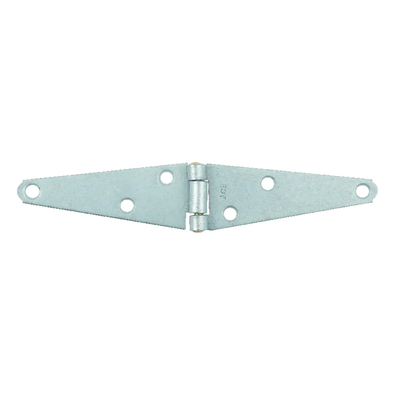 Ace 4 In. L Galvanized Steel Heavy Duty Strap Hinge 1 Pk