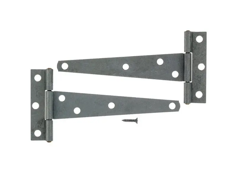 Ace 6 In. L Galvanized Light Duty T Hinge 2 Pk