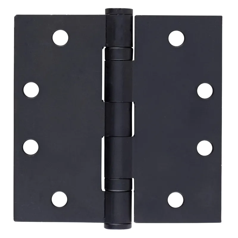 Brinks Commercial 4.5 In. L Black Door Hinge 1 Pk