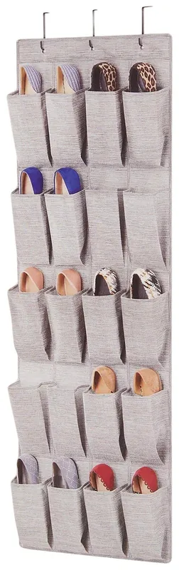 HANG SHOE ORGNZR FBR GRY