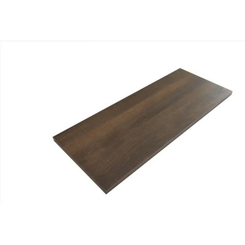 Rubbermaid 5/8 In. H X 24 In. W X 10 In. D Chestnut Wood Shelf