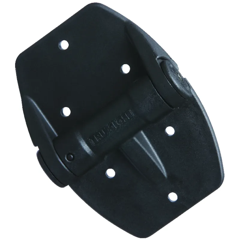 National Hardware TruClose 3.81 In. L Black Self-Closing Spring Hinge 2 Pk