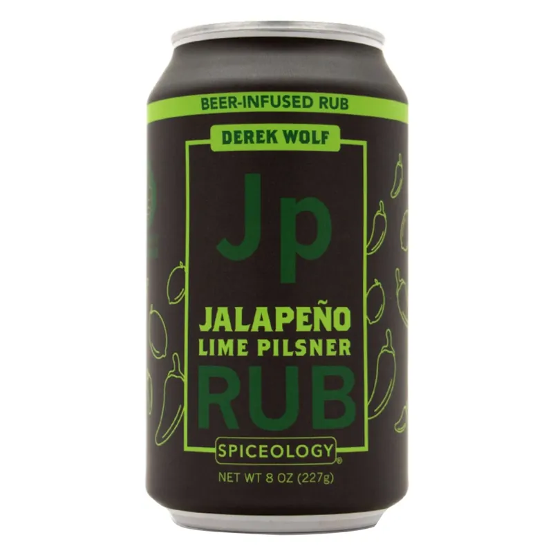 Jalapeno Lime BBQ Rub, 8-oz.