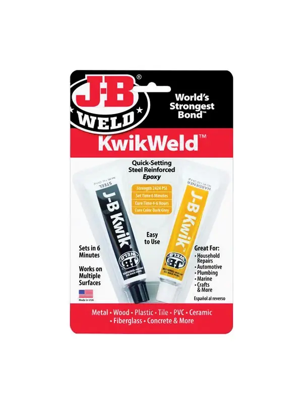J-B Weld KwikWeld High Strength Automotive Epoxy Paste 2 Oz