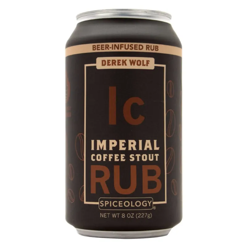 Derek Wolf Imperial Coffee Stout Bbq Rub 8 Oz Jar