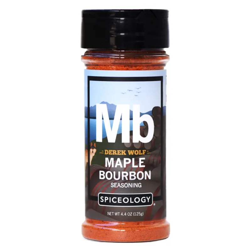 Derek Wolf Maple Bourbon Bbq Rub 4.4 Oz - Premium Flavor Enhancer