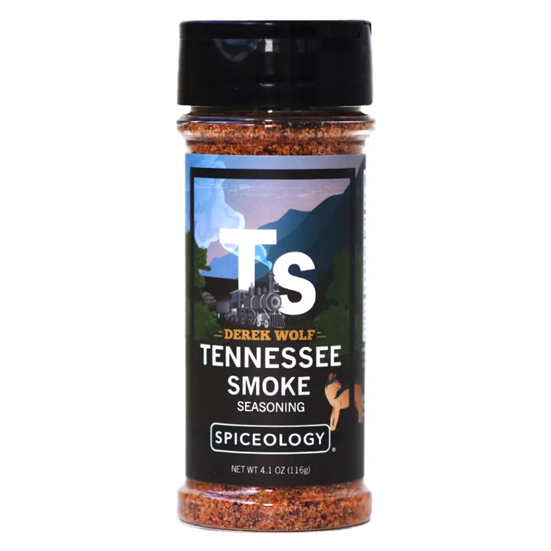 Derek Wolf Tennessee Smoke Bbq Rub 4.1 Oz - Unique Flavor Blend