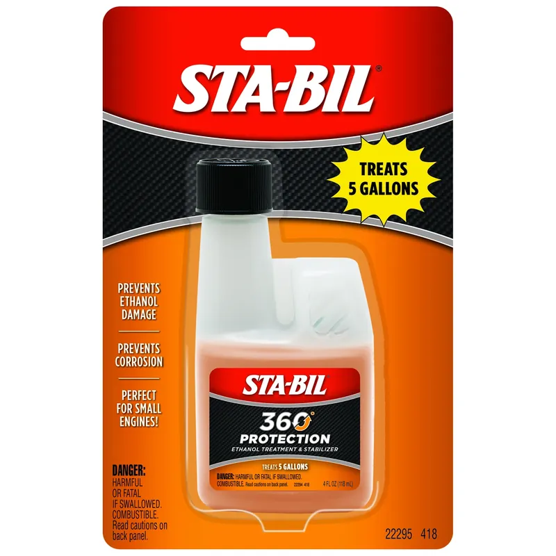 360 Protection Fuel Additive, Small Engine, 4 Oz.