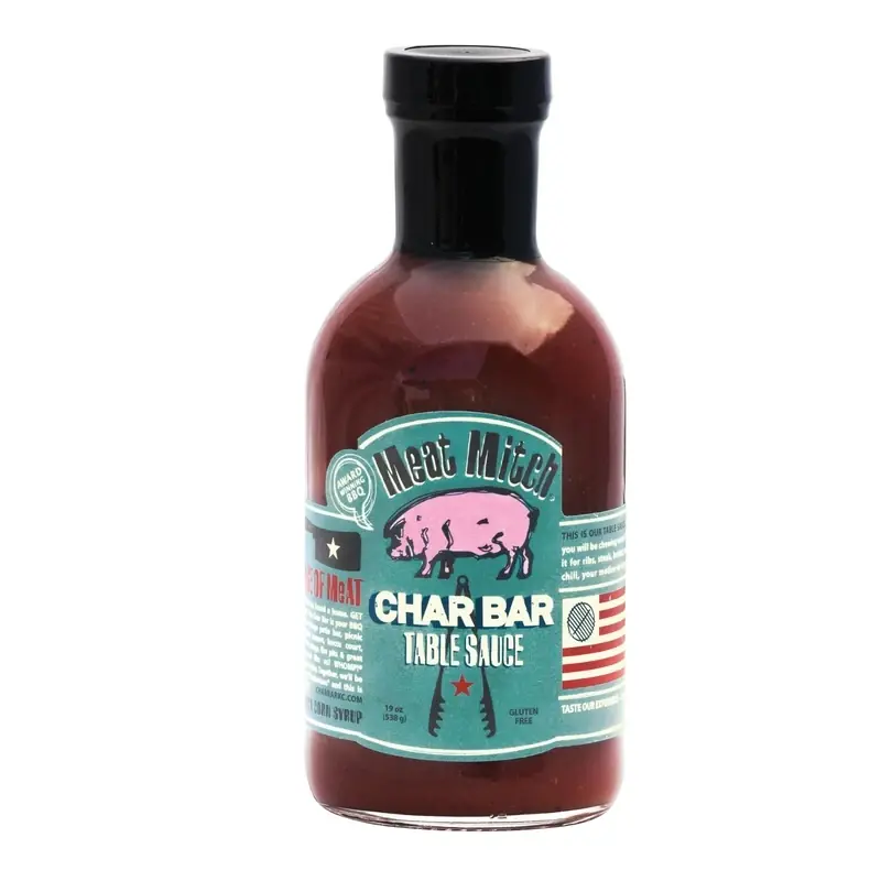 Meat Mitch Char Bar BBQ Sauce 19 Oz