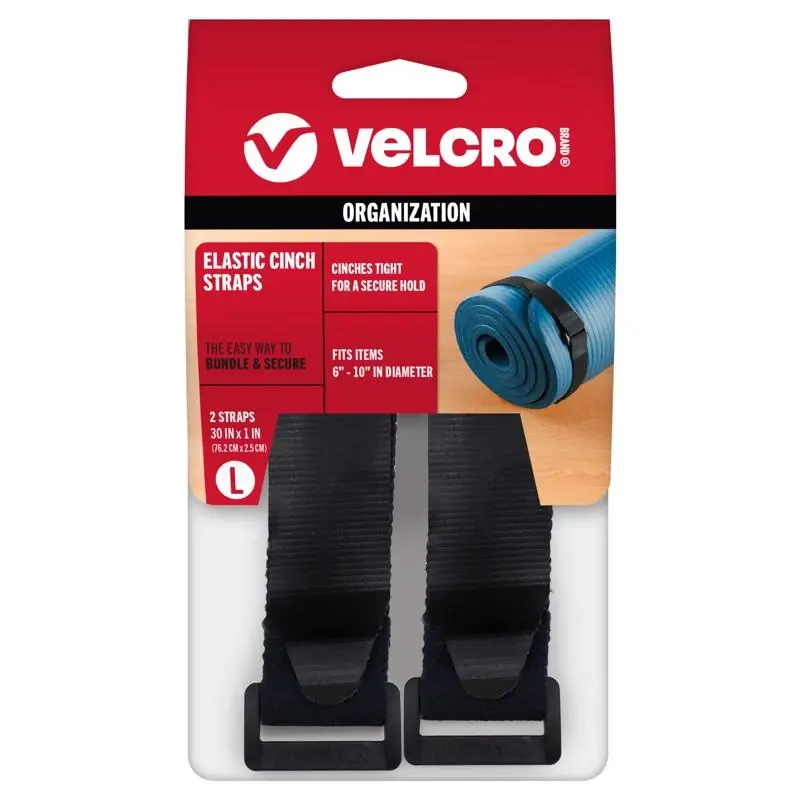 VELCRO Brand Large Nylon Bundling Straps 30 In. L 2 Pk