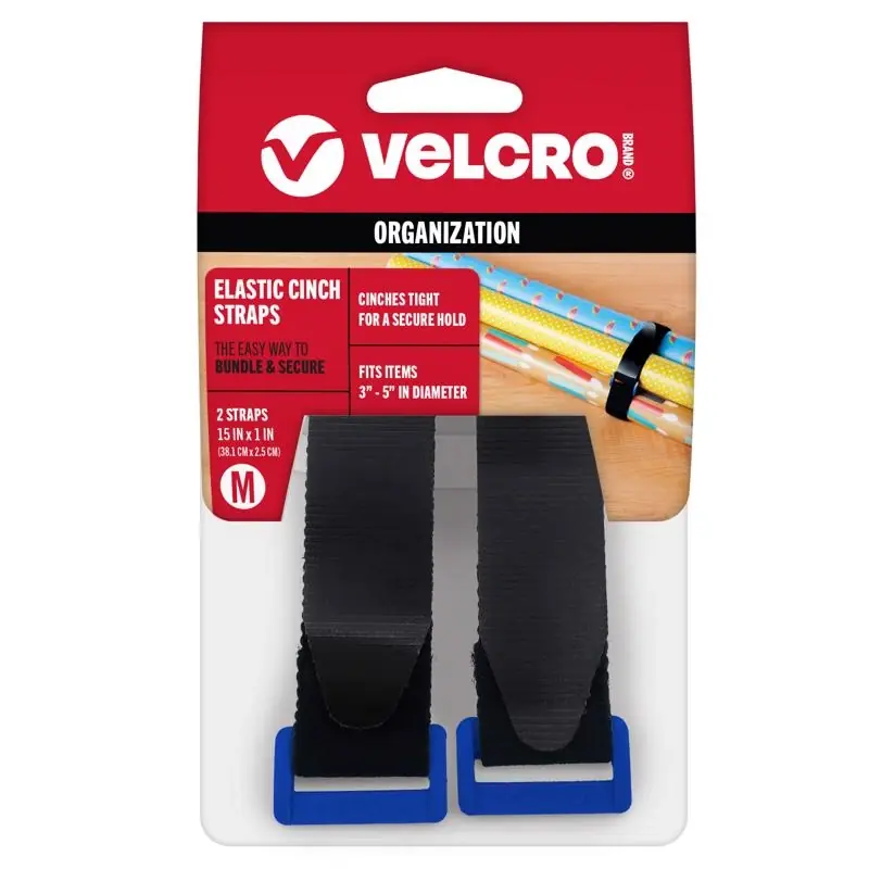 VELCRO Brand Medium Nylon Bundling Straps 15 In. L 2 Pk