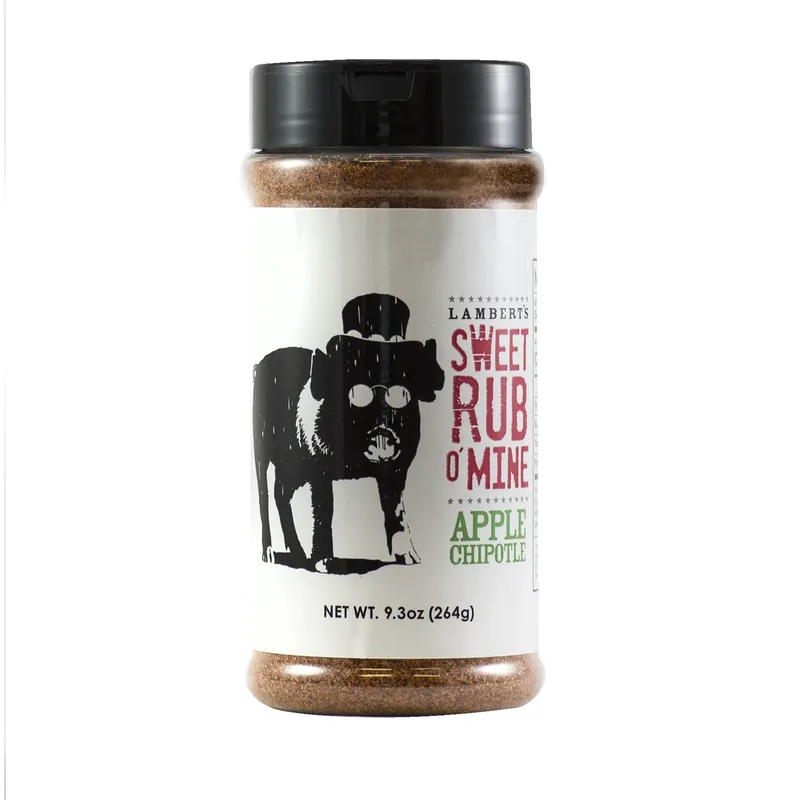 Sweet Rub O‘mine Apple Chipotle Bbq Rub 9.3 Oz - Award Winning Flavor