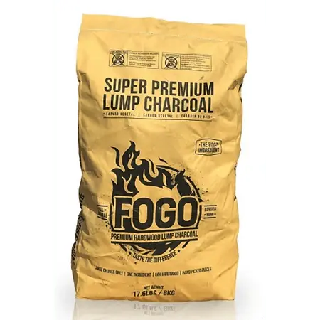 Super Premium Oak Hardwood Lump Charcoal, 17.6 Pounds For Grilling