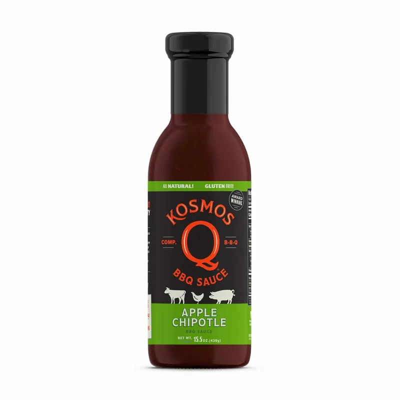 Apple Chipotle Bbq Sauce 15.5 Oz - Sweet & Spicy Flavor