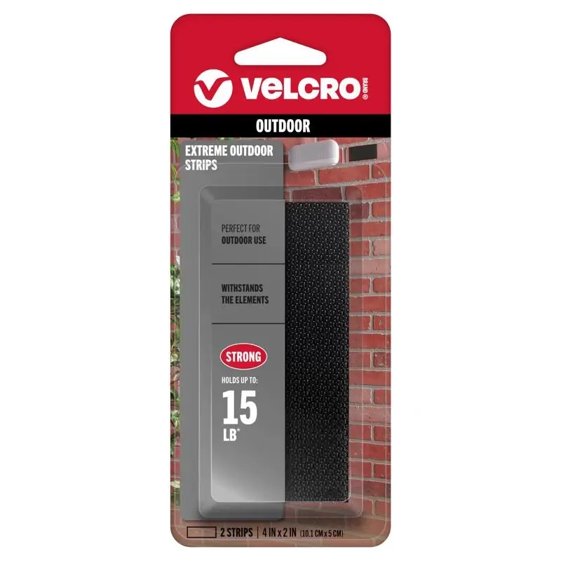 VELCRO Brand Small Nylon Bundling Straps 4 In. L 2 Pk