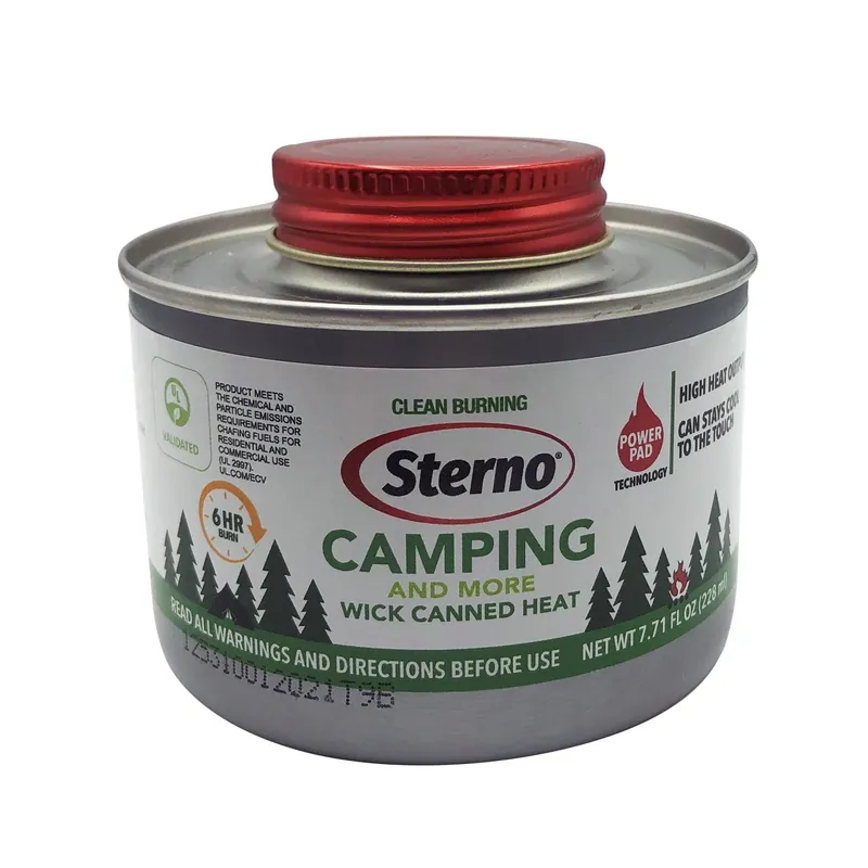 Sterno Cooking Fuel Steel 8.55 Oz 1 Pk