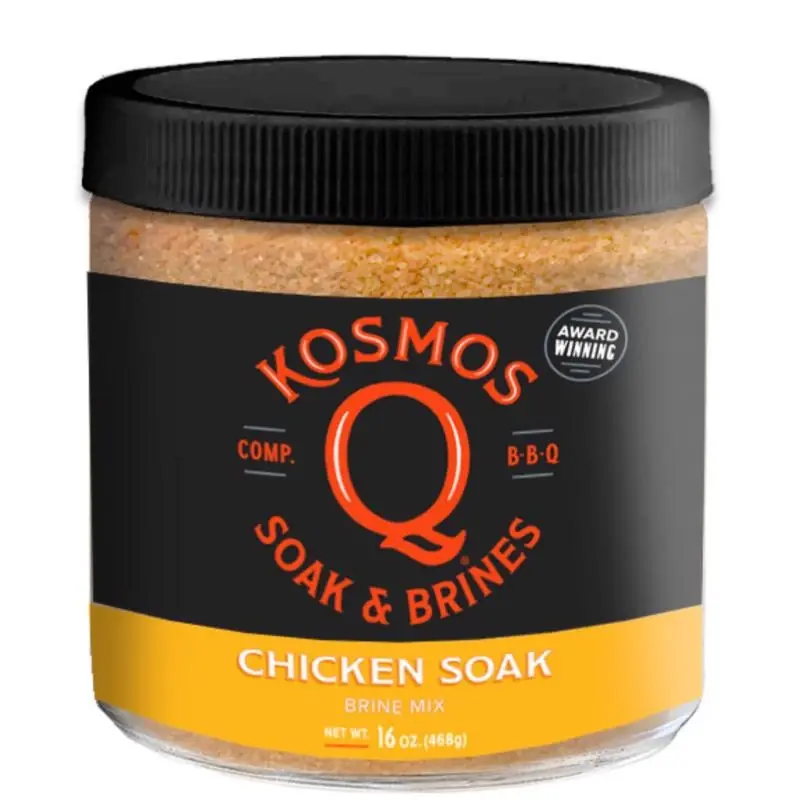 Chicken Soak And Brine Mix 16 Oz Jar - Flavorful Marinade For Perfect Grilling
