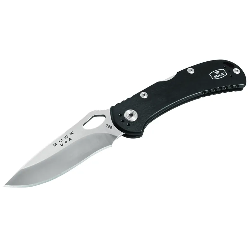 722 Spitfire Black 420 Hc Stainless Steel 7.5 In. Folding Knife