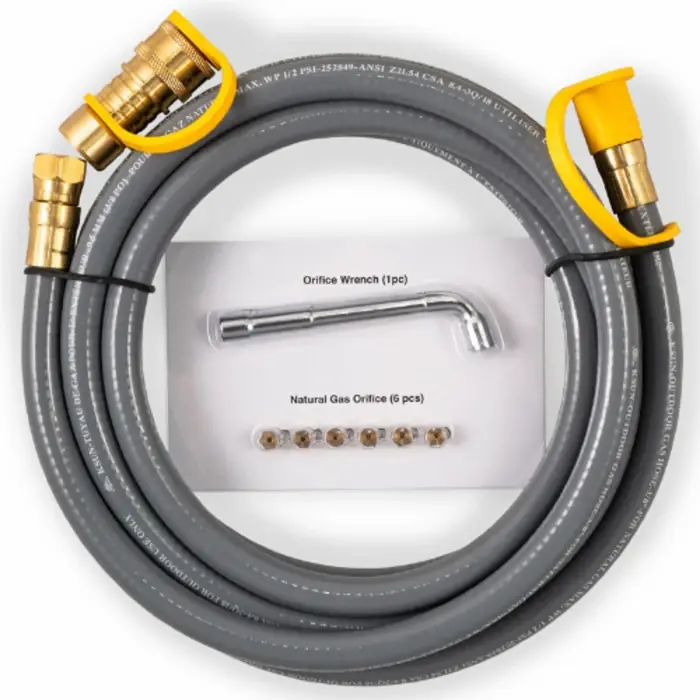 Natural Gas Conversion Kit For Grills - 3/8 In. Diameter, 10 Ft. Length