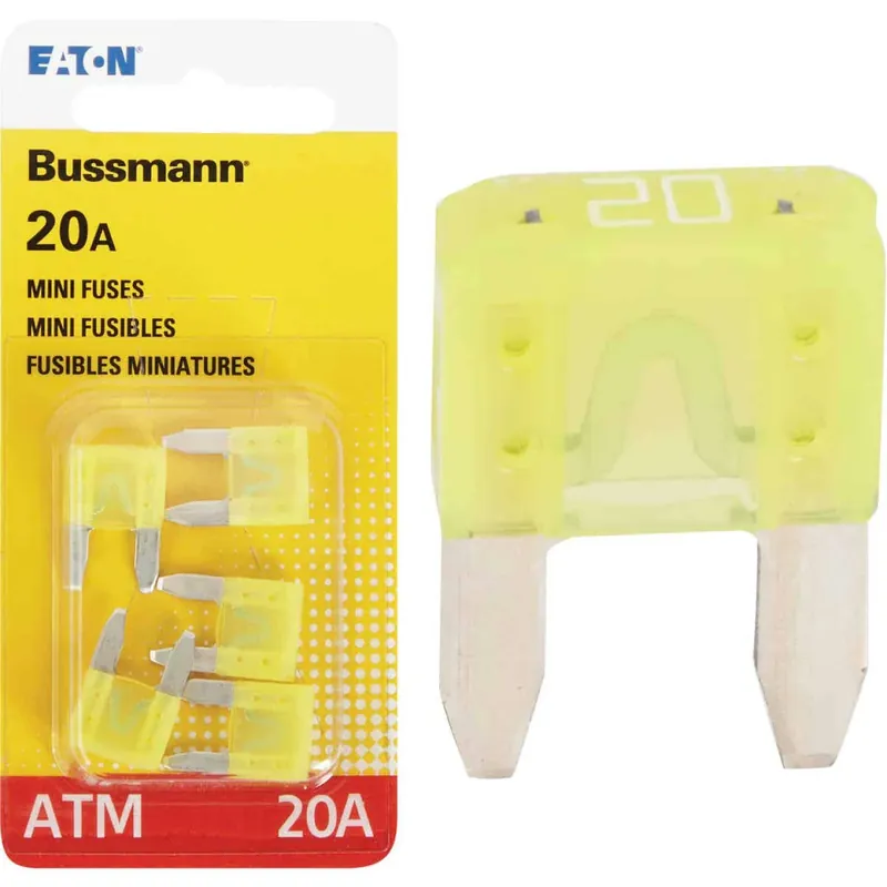 Cooper Bussmann Atm-20 Fuse Cd/5mini BP/ATM-20