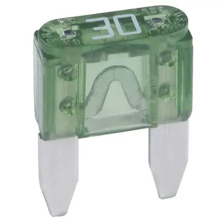 30 Amp Fast Acting Mini-Fuse, Green