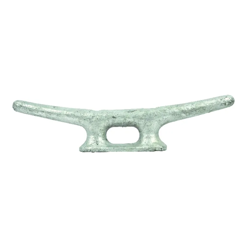 Seachoice Galvanized Iron 10 In. L Open Base Dock Cleat 1 Pk