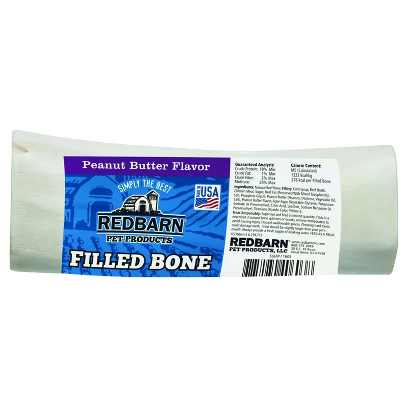Redbarn Peanut Butter Grain Free Bone For Dogs 1 Pk
