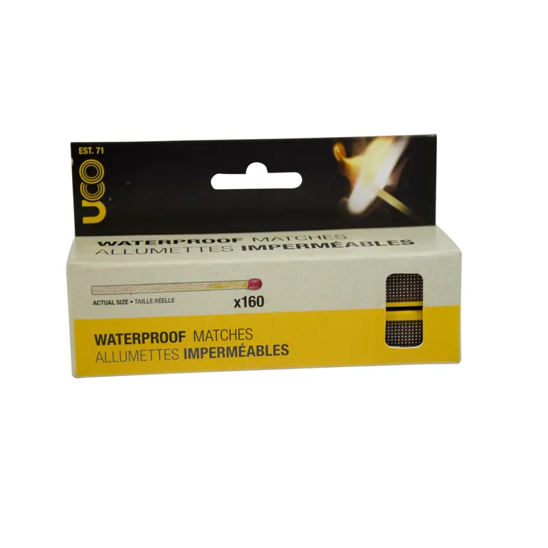 UCO Waterproof Matches 2.125 In. L 160 Pk