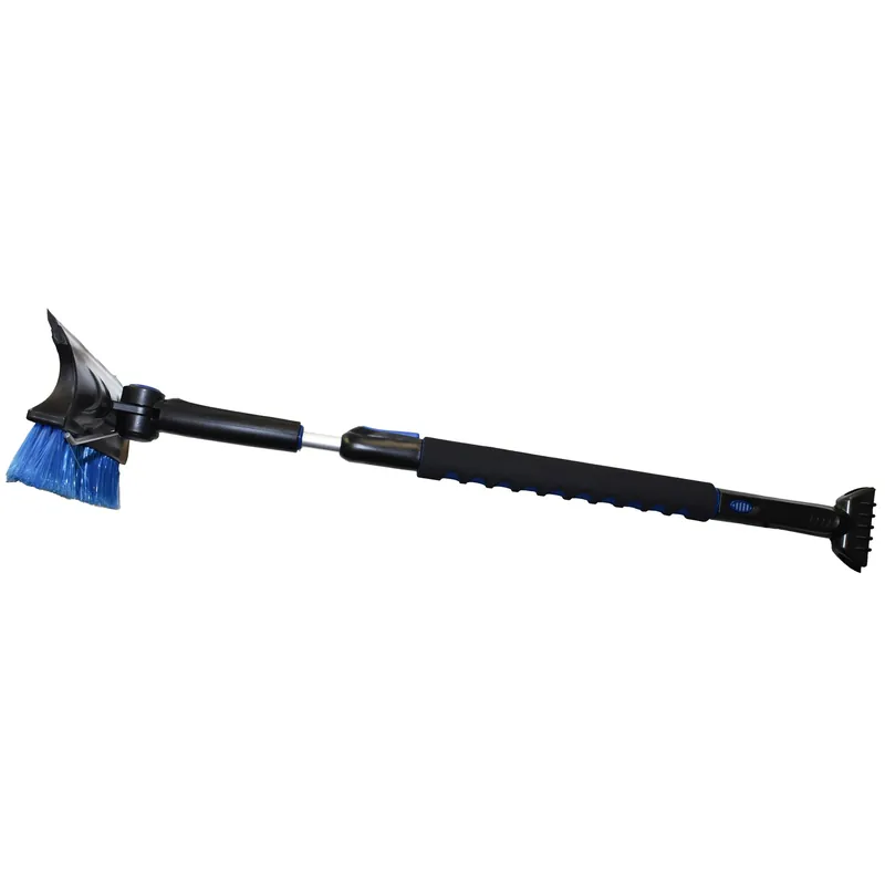 45 In. Extendable Ice Scraper And Snowbrush With Telescoping Handle