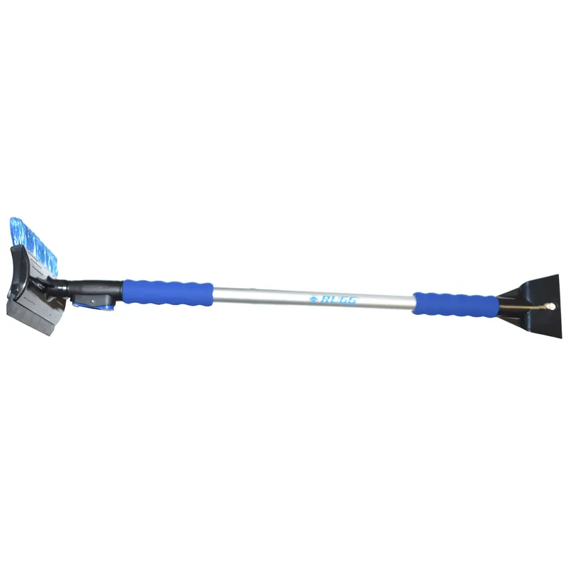49 In. Extendable Ice Scraper And Snowbrush With Telescoping Handle