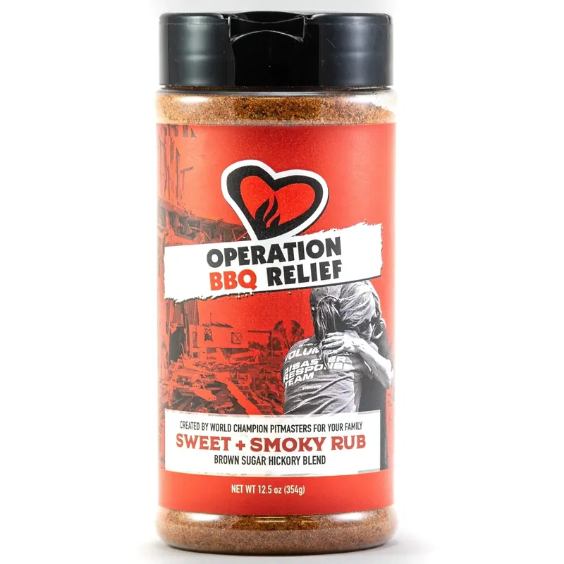 Sweet Plus Smoky Bbq Rub 12.5 Oz - Perfect For Grilling
