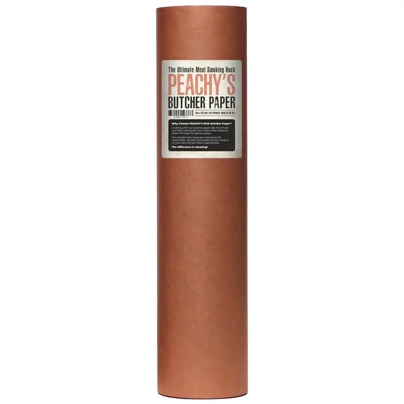 Peachy‘s Pink Bbq Butcher Paper Roll 175 Feet Length X 24 Inches Width