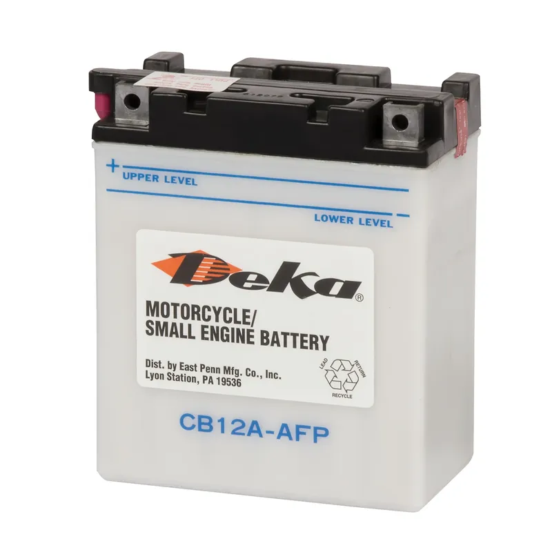 12-volt 165 Cold Cranking Amps Small Engine Battery, Left Front Positive Terminal