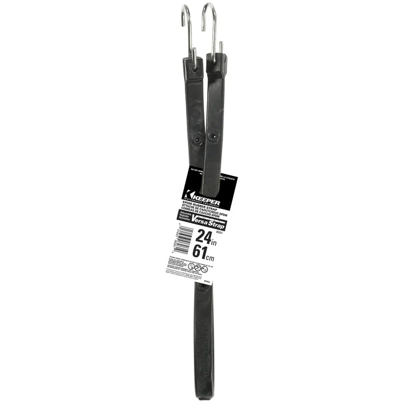 Keeper Black Tarp Strap 24 In. L X 0.315 In. 1 Pk