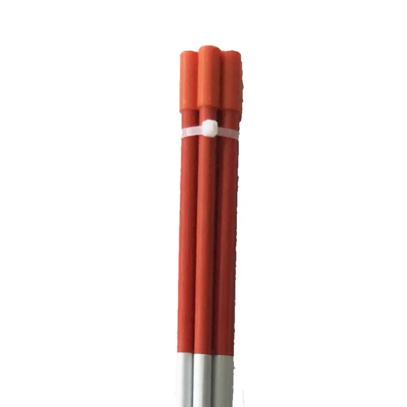 Home Plus 48 In. Round Orange Driveway Marker 6 Pk