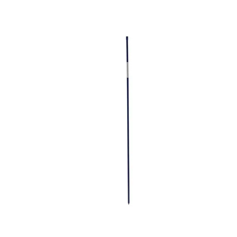 Home Plus 48-Inch Round Fiberglass Blue Driveway Marker – Single Pack