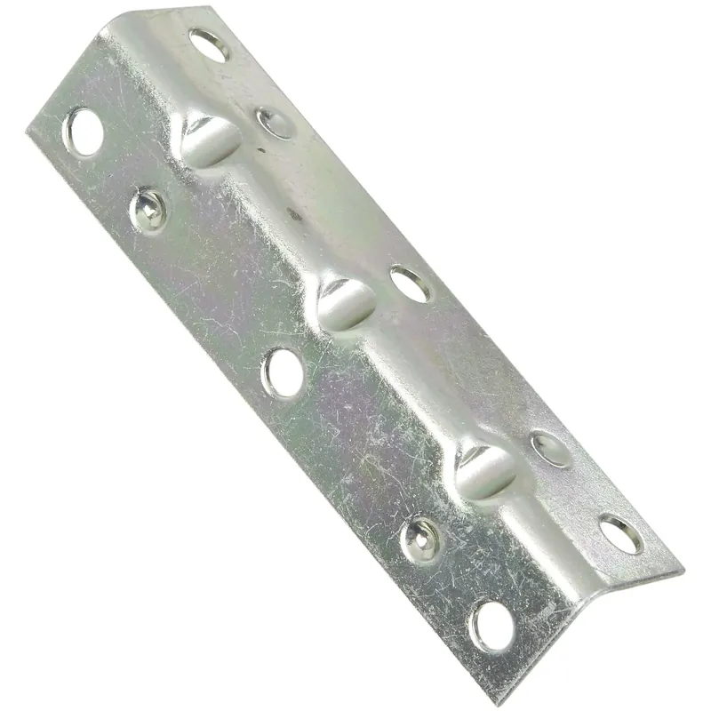 National Hardware 3-1/2 In. H X 3/4 In. W X 0.04 In. D Zinc-Plated Steel Inside Corner Brace