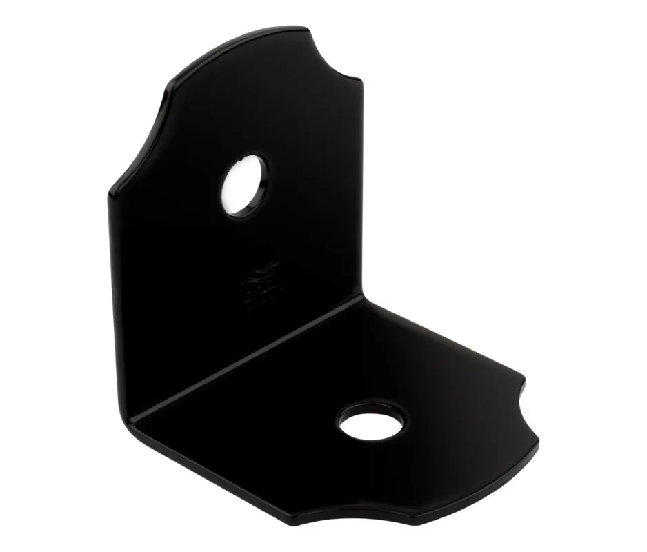 Hartley Collection Decorative Heavy Angle, Black, 3 X 3-1/4 X 3 In.