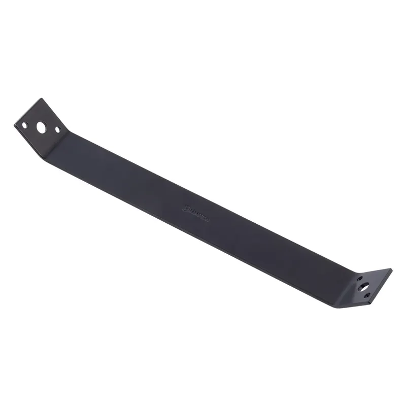 13.3 In. H X 1.5 In. W X 1/8 In. D Black Steel Inside Strap Brace